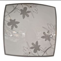 Plafoniera melody 40x40 bianca pan3