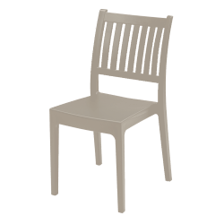 SEDIA RESINA MINERVA TORTORA