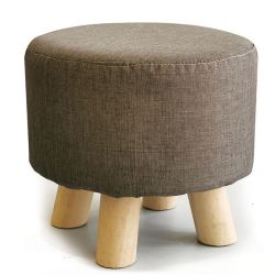 POUF SFUSO TONDO GRIGIO DM28 545203