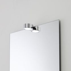 Lampada led cromo tonda 2w 