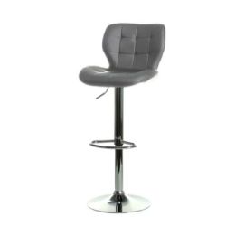 SGABELLO GAS MADRID H.87/107CM GRIGIO ART 697314