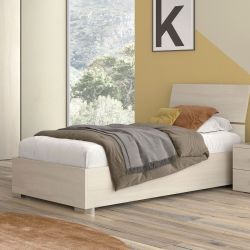 LETTO DA 140 VILMAR BIANCO COMPLETO DI DOGHE LET294