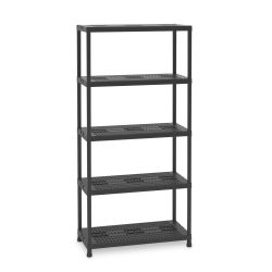 SCAFFALE UNIVERSAL VENT 94 5 RIPIANI ART.125 NERO