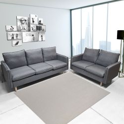 DIVANO DARIO TESSUTO GRIGIO