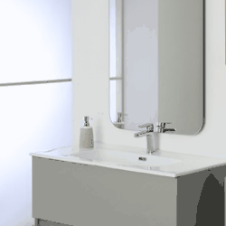 BAGNO SOSP LINA PASTELLO COL. TORTORA L.90 H.60 P.47 ART 803002