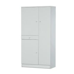 ARMADIETTO 3 ANTE + 1  CASS. BIANCO  A322BI H.147 L.77 P.34