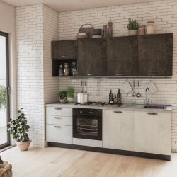 CUCINA ADA 240 CM DX MIRA CON FORNO E PC