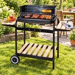 Barbecue a carbonella 2 appoggi 765-5