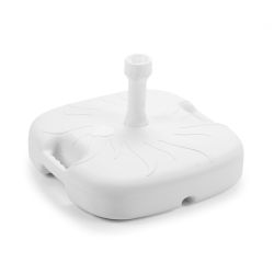 Base ombrellone Top platica bianca 16l