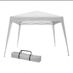 Gazebo pieghevole bianco 2x2 con borsa 787/8