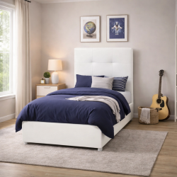 Letto singolo Napoli con contenitore LET234