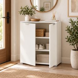 Mobile per ingresso 2 ante 75X38X85 bianco art 1238BI