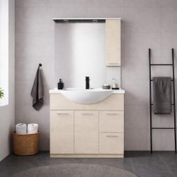 Mobile bagno Cinzia cm.80 bianco nordico 80LOLBI