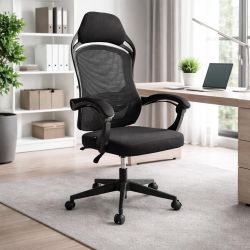 Poltrona ufficio Ram nera PL9