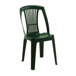 Sedia bistrot Stella verde senza braccioli