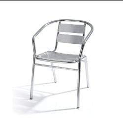 Sedia da esterno bar alluminio