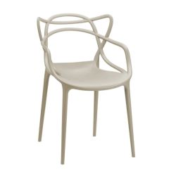 Sedia Heron resina tortora SED289