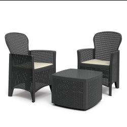 Set giardino Tree antracite