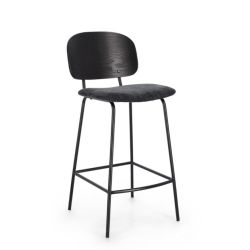 Sgabello cucina Sienna grigio scuro 0743742