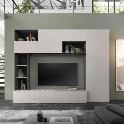 Soggiorno Pratiko 2.0 anta new ghisa pietra