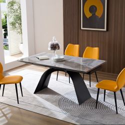 TAVOLO 160X90 ALL. BLACK TAV137