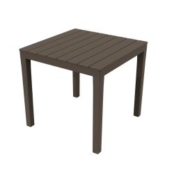 Tavolo per terrazza Bali antracite 78x78