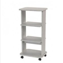 PORTA TV TECNO BIANCO CEMENTO 44X34X90CM