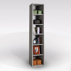 LIBRERIA 6 VANI STRETTA ALTA CEMENTO LIB58