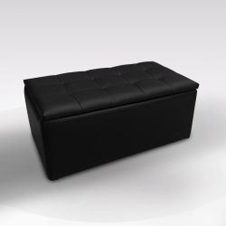 PANCA CONTENITORE NERO 82X43H46 PF84NE