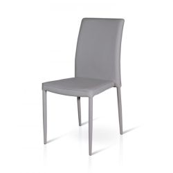 SEDIA ECOPELLE COL. GRIGIA ART. 712
