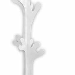 ATTACCAPANNI ALBERO BIANCO ART. 10226