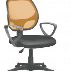 SEDIA UFF C/BRAC ATLANTA ARANC/NERA E8088O