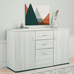 CREDENZA ART 124 ROVERE DE11 L. 120X P.40 X H. 82.5