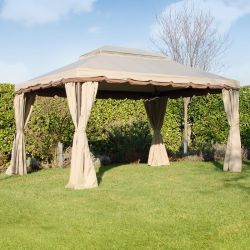 GAZEBO ROMA 3X3MT C/TENDE LAT.786/8C