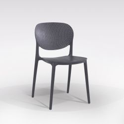 SEDIA GOOSE RESINA ANTRACITE SED285