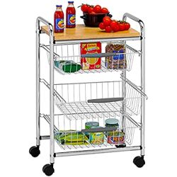 CARRELLO CUCINA ELGANCE 3 CM45X32X69 ART.10.50.03