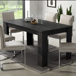 TAVOLO  ALL ULRICH CM160/X88 BLACK TAV142