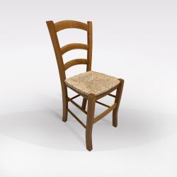 SEDIA VENEZIA ROVERE FOND. PAGLIA SED844