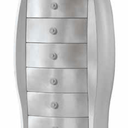 CASSETTIERA 371 FOGLIA ARGENTO