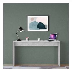 SCRITTOIO-CONSOLLE ROVERE SBIANCATO CON45 120x45x75