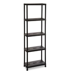 SCAFFALATURA RESINA 5 RIPIANI UNIVERSAL PRO 60X30X180H