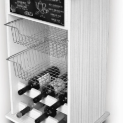 CARRELLO MULTISERVICE 29X39X65 BLACKBOARD