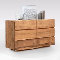 LETTO MATRIM. LEGNO DI SHEESHAM LET3277