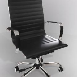 POLTRONA UFFICIO SIR BLACK PL8