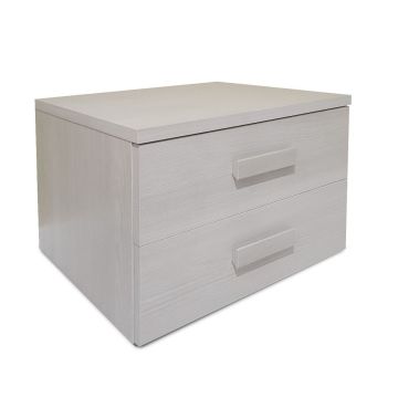 Comodino Prime olmo 2 cassetti