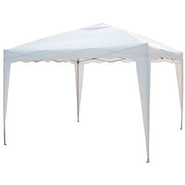 GAZEBO PIEGHEVOLE C/BORSA BIANCO 2x3MT ART.787/7