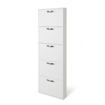 SCARPIERA SERENA 5 ANT. BIANCO FRASSINATO MOD.5BFKIT