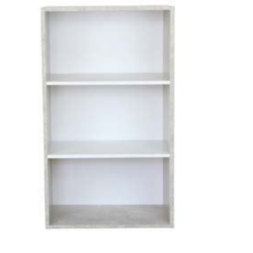 LIBRER/SCAFF BICOLOR BIA/CEM ART 4126008 MIS: 40X30X80H