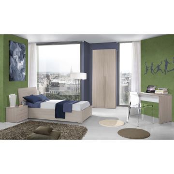 ALICE/KID CAMERETTA 2A +1LETTO 80X190 OLMO-PERLA