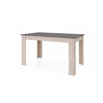TAVOLO  CUCINA PIANO NERO PRL115 K409+0110 CM.140 H74 P80